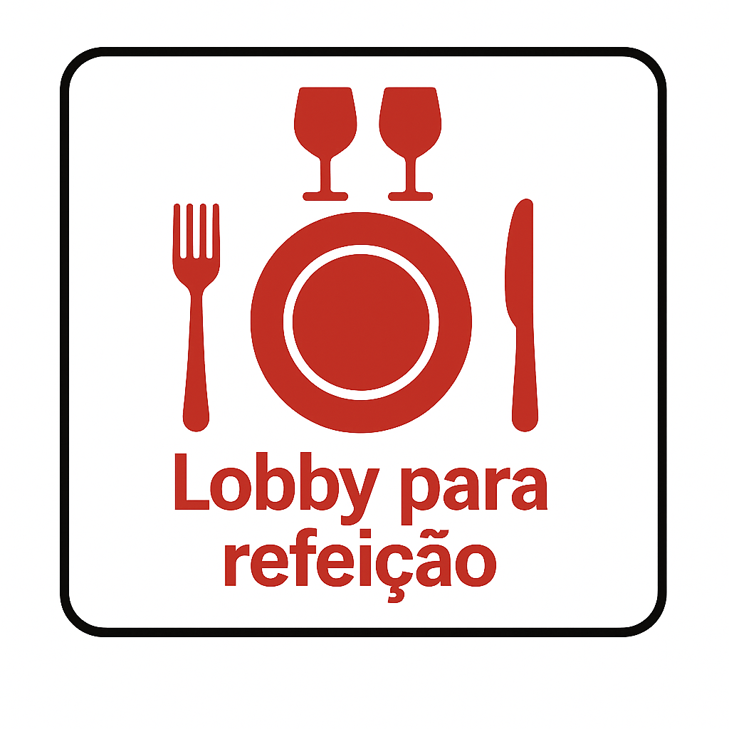 Lobby para refeicao