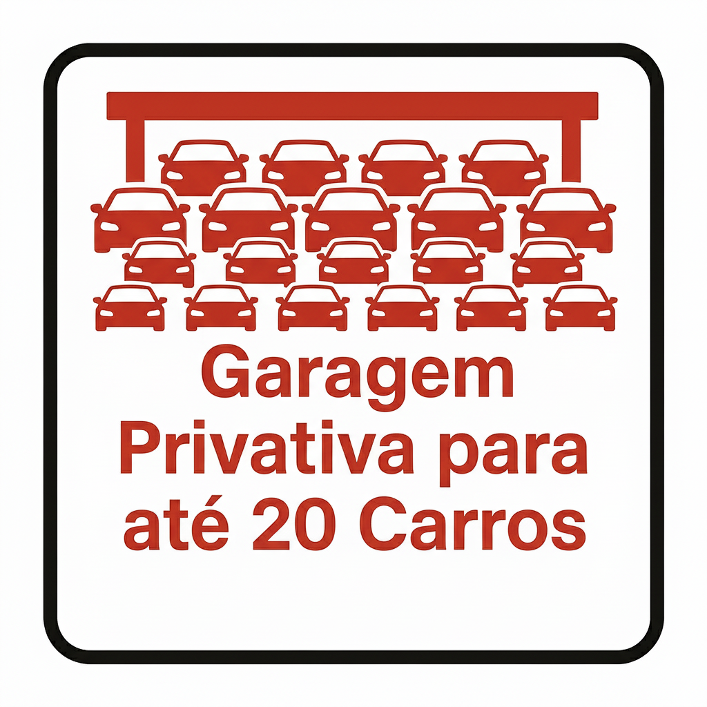 garagem 20 carros